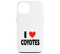 I Love Coyotes - Lindo y Divertido Zoo Animal Zookeeper Desierto Carcasa para iPhone 13