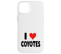 I Love Coyotes - Lindo y Divertido Zoo Animal Zookeeper Desierto Carcasa para iPhone 14 Plus