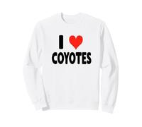 I Love Coyotes - Lindo y Divertido Zoo Animal Zookeeper Desierto Sudadera