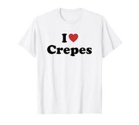 I Love Crepes Camiseta