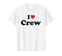 I Love Crew Camiseta