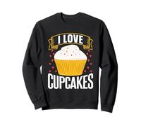I Love Cupcakes Lindo Coma Amante Cupcake Sudadera