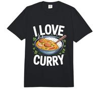 I Love Curry Delicious Bowl Design Comfort Colors Adult Heavyweight T-Shirt