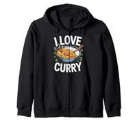 I Love Curry Delicious Bowl Design Sudadera con Capucha