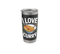 I Love Curry Delicious Bowl Design Vaso térmico de acero inoxidable de doble pared