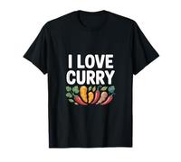 I Love Curry Especias Vegetales Arte Culinario Camiseta