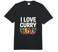I Love Curry Especias Vegetales Arte Culinario Comfort Colors Adult Heavyweight T-Shirt