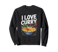 I Love Curry Picante Comida Amantes Delicia Sudadera