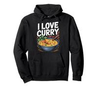 I Love Curry Picante Comida Amantes Delicia Sudadera con Capucha