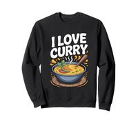 I Love Curry Plato Sabroso Picante Pasión Sudadera