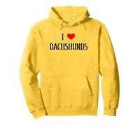 I Love Dachshunds I Heart Dachshunds, amante de los perros, cachorro Sudadera con Capucha