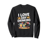 I Love Day Beber Beach Sun Cocktails Sudadera