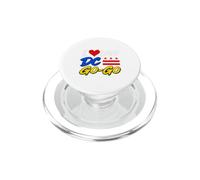 I Love DC Go-Go Music Washington Distrito de Columbia Pride PopSockets PopGrip para MagSafe