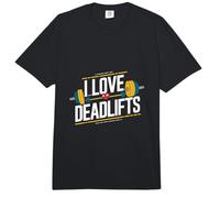 I Love Deadlifts Fitness Apasionado Comfort Colors Adult Heavyweight T-Shirt