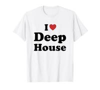 I Love Deep House Camiseta