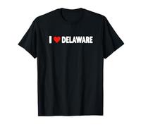 I Love Delaware- Viaje de corazón Vacaciones en Wilmington Dover Camiseta