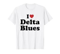 I Love Delta Blues Camiseta