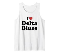 I Love Delta Blues Camiseta sin Mangas