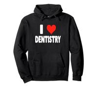 I Love Dentistry - Asistente Dental del corazón Higienista Dientes Sudadera con Capucha
