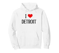 I Love Detroit MI Motor Town - Recuerdo de Viaje Familiar Sudadera con Capucha