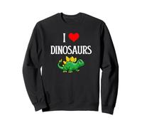 I Love Dinosaurs I Heart Dinosaurs Reptil Dinosaurios Amante de Dinosaurios Sudadera