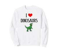 I Love Dinosaurs I Heart Dinosaurs Reptil Dinosaurios Amante de Dinosaurios Sudadera