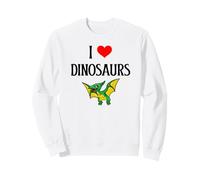 I Love Dinosaurs I Heart Dinosaurs Reptil Dinosaurios Amante de Dinosaurios Sudadera