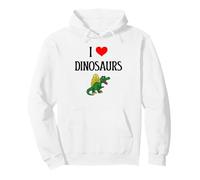 I Love Dinosaurs I Heart Dinosaurs Reptil Dinosaurios Amante de Dinosaurios Sudadera con Capucha