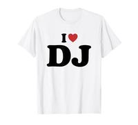 I Love DJ Camiseta