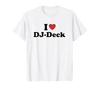I Love DJ-Deck Camiseta