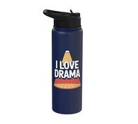I Love Drama Teatro Actuación Escena Spotlight Stainless Steel Insulated Water Bottle