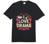 I Love Drama Teatro Actuación escénica Comfort Colors Adult Heavyweight T-Shirt