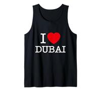 I Love Dubai, Dubai Illustration Novelty Graphic Designs Camiseta sin Mangas