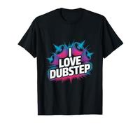 I Love Dubstep Bold Gráfico de Altavoz Camiseta