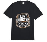 I Love Dubstep DJ Tocadiscos música Ritmo Comfort Colors Adult Heavyweight T-Shirt