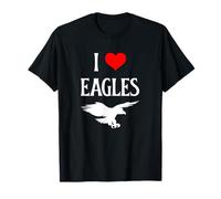 I Love Eagles I Heart Eagles Amante de Las Aves de Presa Observador de Aves Camiseta