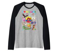I Love Ecuador Bandera Corazón Viaje Raíces Ecuatorianas Camiseta Manga Raglan