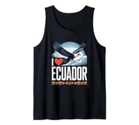 I Love Ecuador Cóndor Cielo Montaña Camiseta sin Mangas