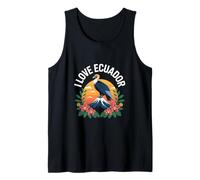 I Love Ecuador Condor Montaña Atardecer Camiseta sin Mangas