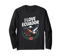 I Love Ecuador Cóndor Montañas de los Andes Manga Larga