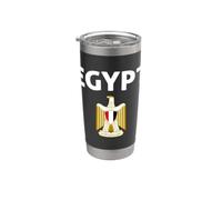 I Love Egypt, Enjoy Wear Egypt Eagle Graphic Design Cool Vaso térmico de acero inoxidable de doble pared