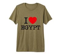 I Love Egypt Graphic Tees - Novelty T-Shirts & Cool Designs Camiseta Premium