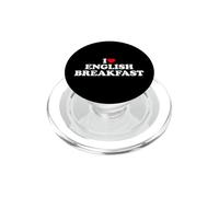 I Love English Breakfast, I Heart English Breakfast PopSockets PopGrip para MagSafe