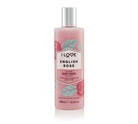 I love english rose 360 ml gel de ducha cuerpo Ámbar, jazmín, pera,