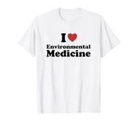 I Love Environmental Medicine Student Major Graduation Camiseta