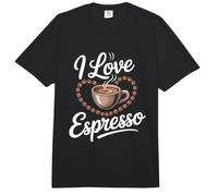 I Love Espresso - Taza de café con Forma de corazón Comfort Colors Adult Heavyweight T-Shirt