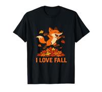 I Love Fall Fox - Lindo Animal de otoño Camiseta