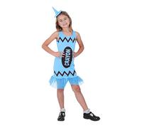 I LOVE FANCY DRESS DISFRAZ DE CRAYÓN PARA NIÑOS - VESTIDO DE CRAYÓN DISFRAZ DE NOVEDAD DE SEMANA DEL LIBRO PARA NIÑOS (PEQUEÑO - AZUL)