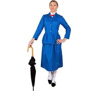 I LOVE FANCY DRESS DISFRAZ DE NIÑERA MAGICA PARA MUJER COSTUMA TEMATICO(XL)