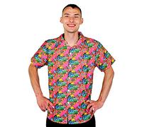I Love Fancy Dress. ilfd4573 X L Unisex Única Impresión Hawaiian Camisa (XL)